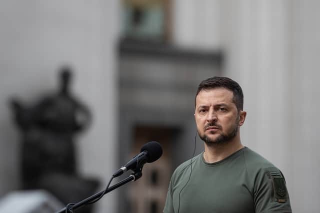 Zelensky has been a key component of Ukraine’s fight against Russian forces. (Credit: Getty Images)