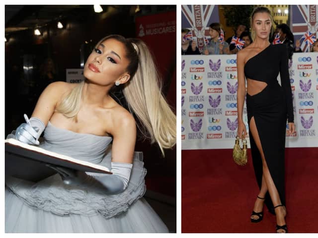 Ariana Grande and Sophie Habboo are trending for the right and wrong reasons. Photos by Getty