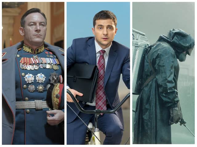 The Death of Stalin, Servant of the People, and Chernobyl were all filmed in Ukraine