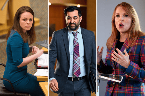 Kate Forbes, Humza Yousaf and Ash Regan have all been confirmed for the SNP leadership contest ballot. (Credit: Getty Images)