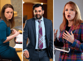 Kate Forbes, Humza Yousaf and Ash Regan have all been confirmed for the SNP leadership contest ballot. (Credit: Getty Images)