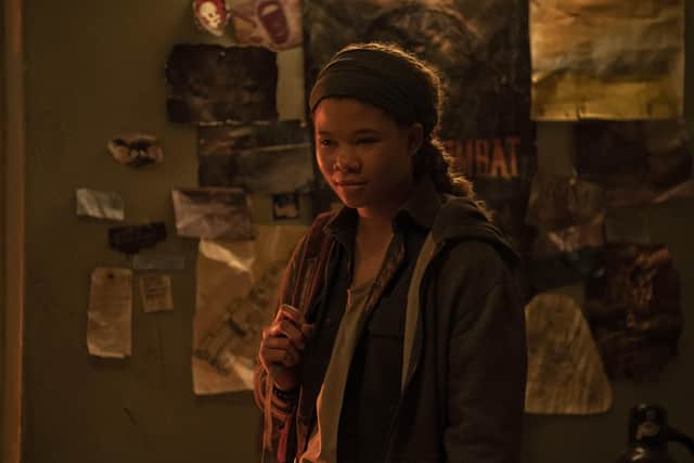 Storm Reid as Riley Abel in The Last of Us (Credit: HBO)