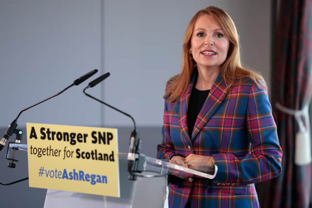 Regan became involved with the SNP after becoming a strong independence supporter. (Credit: Getty Images)