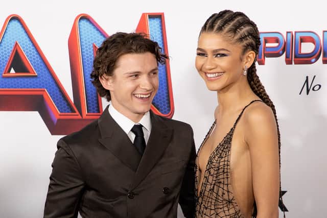 Tom Holland and Zendaya at the Los Angeles premiere of ‘Spider-Man: No Way Home’ in December 2021 (Photo: Getty Images)