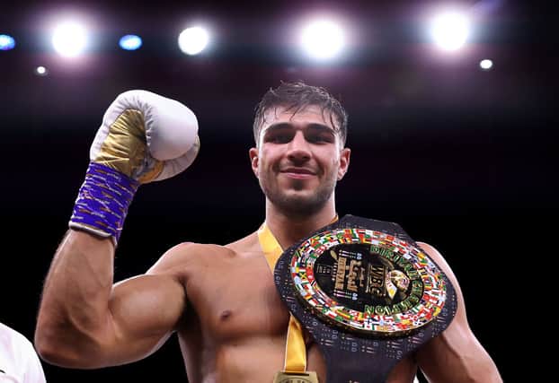 Tommy Fury was victorious in Jake Paul fight (Pic:Getty)