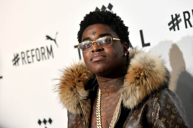 Kodak Black attends the 4th Annual TIDAL X: Brooklyn at Barclays Center of Brooklyn on October 23, 2018 in New York City.  (Photo by Mike Coppola/Getty Images for TIDAL)