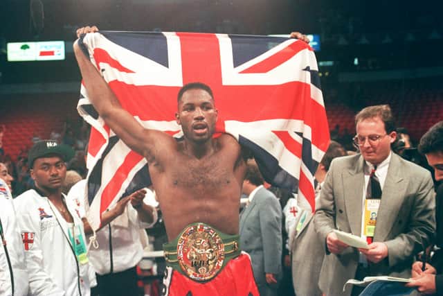 Lennox Lewis was the last undisputed heavyweight champion in boxing. (Getty Images)