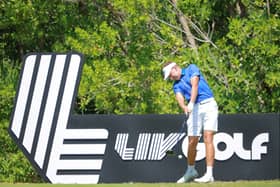 Ian Poulter tees of at LIV Golf in Mexico (Image: Getty Images)