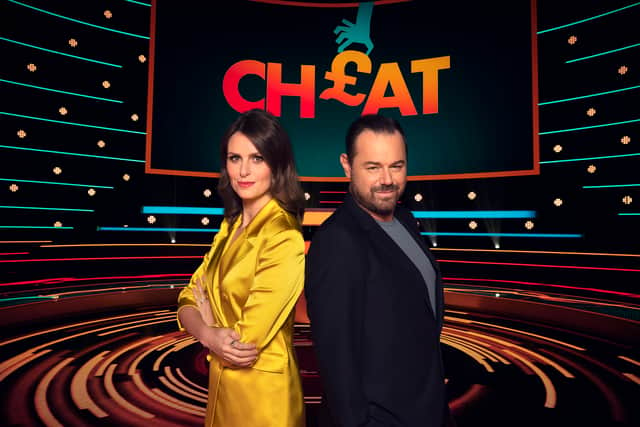Ellie Taylor and Danny Dyer in a promotional image for Cheat (Credit: Netflix) 