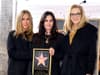 Courteney Cox: Friends star reunites with Jennifer Aniston and Lisa Kudrow for star on Hollywood Walk of Fame