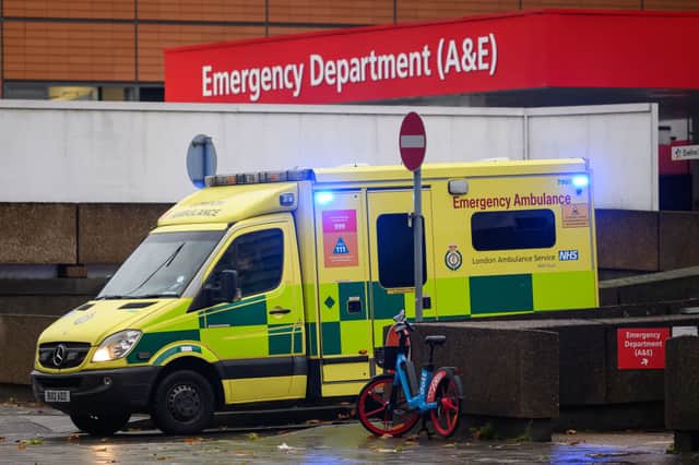 Long A&E waits contributed to around 23,000 excess deaths in 2022, a medical college claims (Photo: Getty Images)