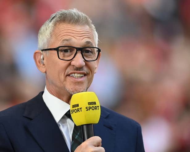 Sports Broadcaster Gary Lineker is the subject of a £4.9 million tax battle with HM Revenue and Customs (Photo by Shaun Botterill/Getty Images)