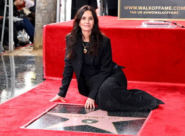 Courteney Cox attends her Hollywood Walk of Fame Star Ceremony on 27 February 2023 in Hollywood (Photo: Leon Bennett/Getty Images)