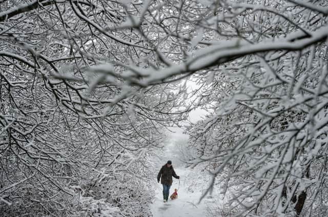 Snow is expected to hit the UK in late March. (Getty Images)