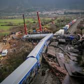 A passenger train collided with an oncoming freight train in northern Greece (Photo: Getty Images)