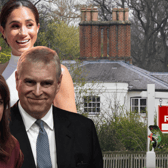 It’s all switcharoo as Prince Andrew is set to take over Frogmore House from Harry and Meghan - but where is Princess Eugenie in all of this? (Credit: Getty Images/Canva)