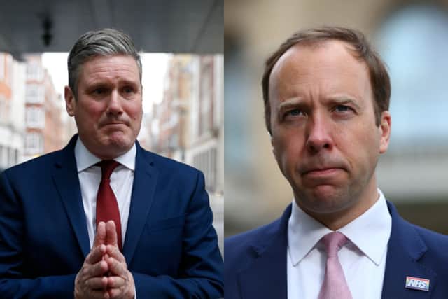 Keir Starmer has demanded the Covid-19 inquiry release its findings by the end of the year as he attacked Matt Hancock over a leaked cache of messages sent during the pandemic. Credit: Getty Images