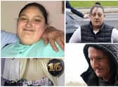 Kaylea Titford died in October 2020 after becoming morbidly obese. Her parents Sarah Lloyd-Jones and Alun Titford have been jailed (Images: PA) 