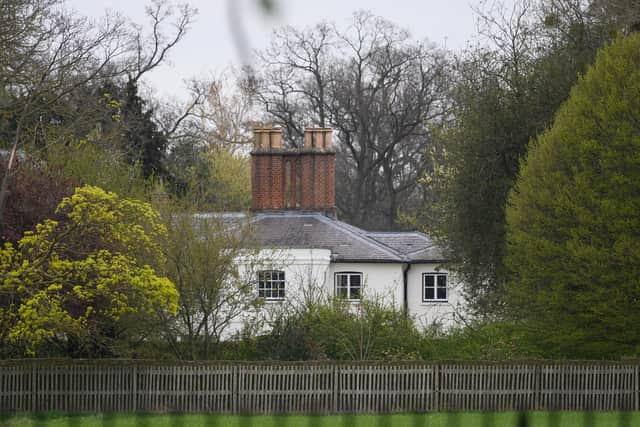 A general view of the exterior of Frogmore Cottage (Photo: Getty Images)