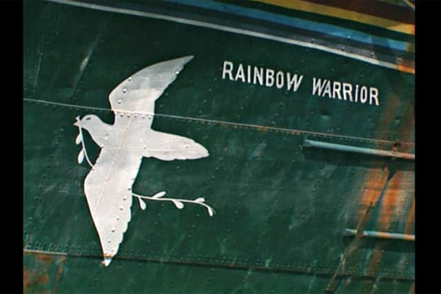 Greenpeace ship Rainbow Warrior was bombed and sunk in 1985