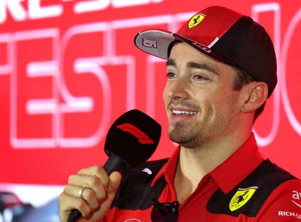 Charles Leclerc in pre-season testing in Bahrain 2023 