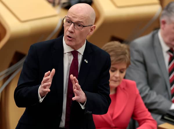 Deputy First Minister John Swinney is to stand down from his government role in the Scottish Parliament when a new party leader and first minister is chosen. (Credit: Getty Images)