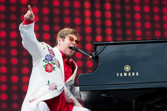 Elton John is making his Glastonbury debut. (Getty Images)