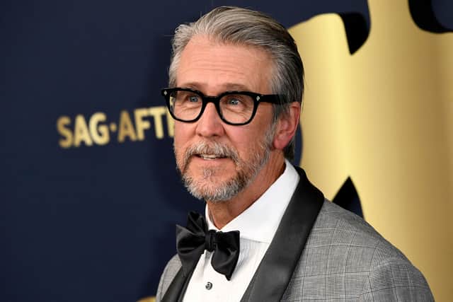 US actor Alan Ruck arrives for the 28th Annual Screen Actors Guild (SAG) Awards at the Barker Hangar in Santa Monica, California, on February 27, 2022. (Photo by Patrick T. FALLON / AFP) 