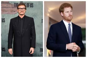 Pedro Pascal and Prince Harry are making the headlines today. Photographs by Getty