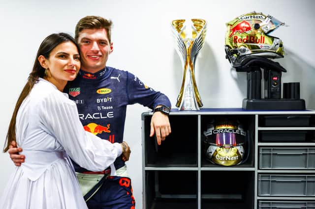 Max Verstappen and Kelly Piquet have been in a relationship since 2020 (Pic:getty)