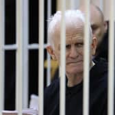 Ales Bialiatski has been sentenced to 10 years in prison in Belarus. (Credit: Getty Images)
