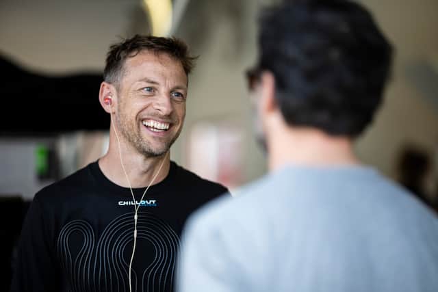Jenson Button. (Photo by James Gilbert/Getty Images)