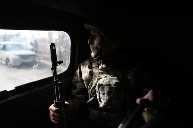 Ukrainian troops are expected to make a fighting retreat from Bakhmut (image: AFP/Getty Images)