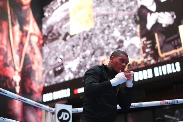 Conor Benn trains ahead of proposed fight against Chris Eubank Jr in October 2022