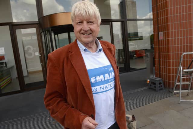 Stanley Johnson in 2016 (Photo: Mary Turner/Getty Images)