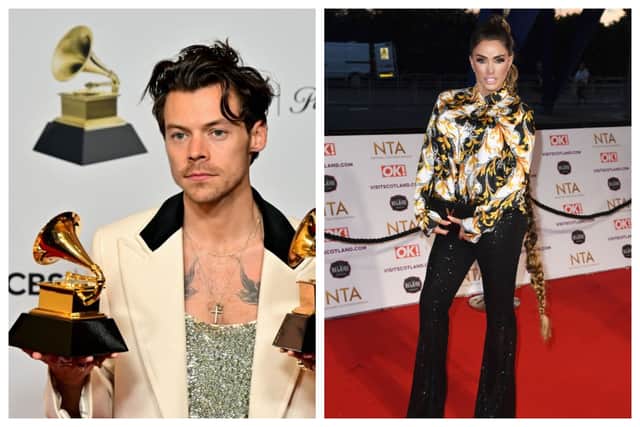 Harry Styles and Katie Price feature on PeopleWorld's hot and not so hot list today. Photographs by Getty