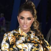 Katie Price attends the National Television Awards 2021 at The O2 Arena on September 09, 2021