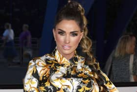 Katie Price attends the National Television Awards 2021 at The O2 Arena on September 09, 2021