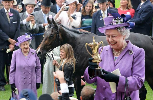 Queen Elizabeth had a marvellous Royal Ascot in 2013 winning the Gold Cup (Pic:Getty)