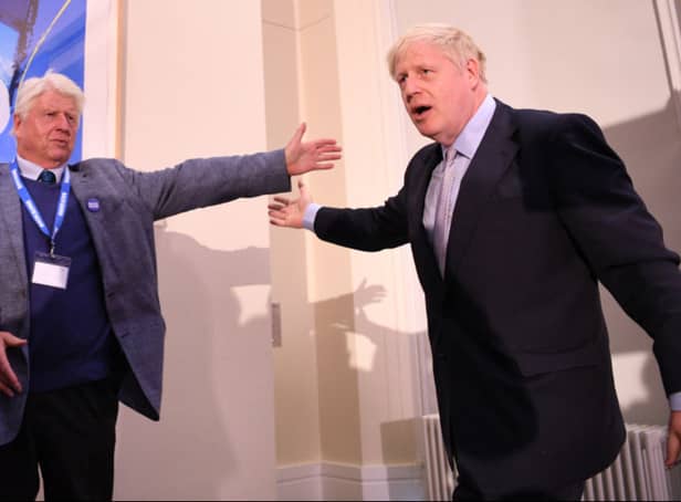 Stanley Johnson could be made a ‘sir’ if Boris Johnson’s resignation honours list is given the green light (image: Getty Images)