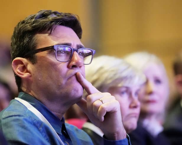 Manchester Mayor Andy Burnham says Westminster has been treating the North "like second class citizens when it comes to transport” (Photo by Christopher Furlong/Getty Images)
