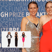 (L-R) Anne Wojcicki, Janet Wojcicki, and Susan Wojcicki are all set to be honoured with Barbie dolls of their likeness (inset) (Credit: Getty Images/Mattel)