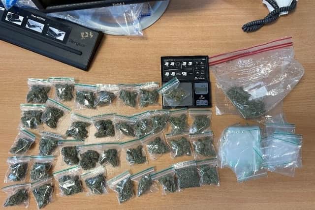 Class A and B drugs were seized by police (Photo: Met Police)