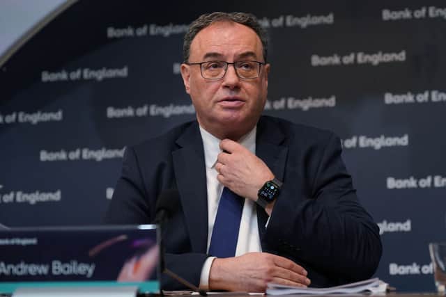 Governor of the Bank of England Andrew Bailey has laid the groundwork for another interest rates rise (image: Getty Images)