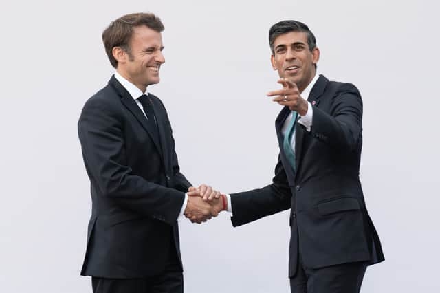 The first UK-France summit in five years will be dominated by the small boats issue (Credit: Getty Images)