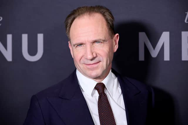 Actor Ralph Fiennes is on today's Sunday with Laura Kuenssberg