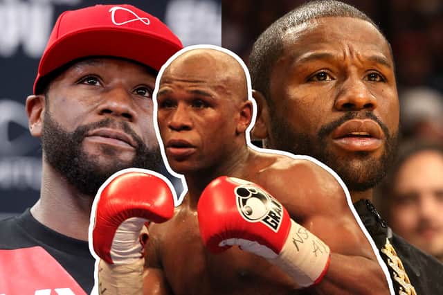 Floyd Mayweather is the richest boxer of all-time (Graphic by Mark Hall)