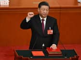 Xi Jinping was sworn in for a historic third term as resident of China. (Credit: Getty Images)