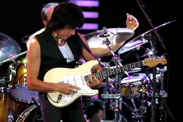 Jeff Beck performing at Eric Clapton’s Crossroads Guitar Festival 2007 in Bridgeview, Illinois (Photo: Tasos Katopodis/Getty Images for Gibson)