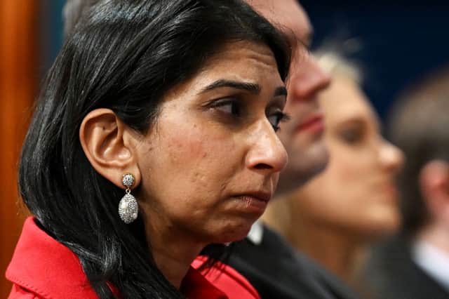 Home Secretary Suella Braverman said she was “disappointed” by Lineker’s “unhelpful”  comparison. Credit: Getty Images